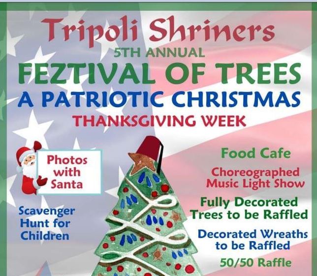 GCC Tripoli FEZtival of Trees & GCC Sponsor Highlights + Holiday Deals-Starts Now